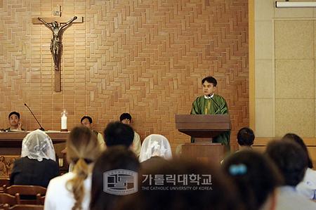 故권영운 선생 기일미사 및 오윤덕 장학금 전달식